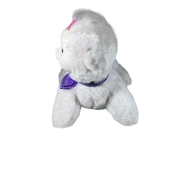 White Kitty Surprise Plush Toy Stuffed Animal mommy with 2 kitties - Picture 5 of 11